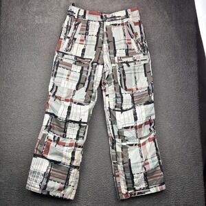 Ripzone Mens Plaid Snowboard Ski Cargo Pants Multicolor Style 57713 Size XL